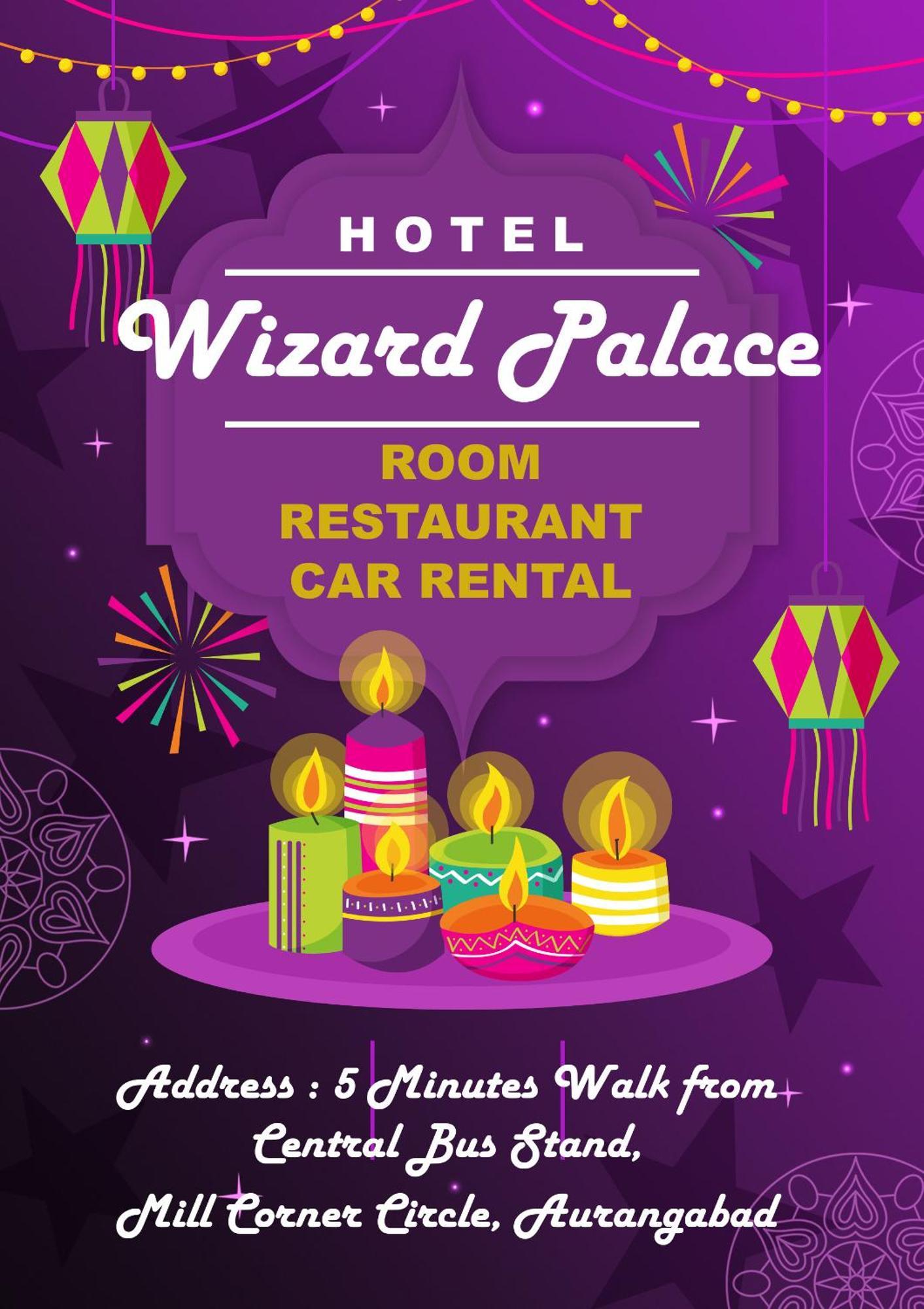 U2 Hotel Wizard Palace Аурангабад Екстер'єр фото